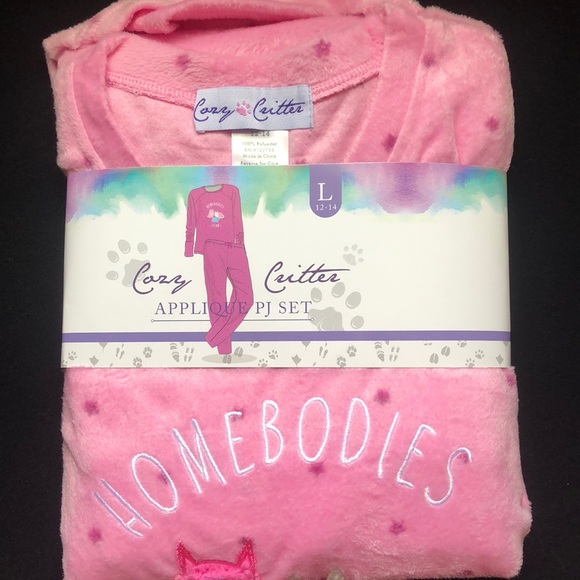 Pink Two piece Pj set. US size LARGE(12-14) - Picture 1 of 5